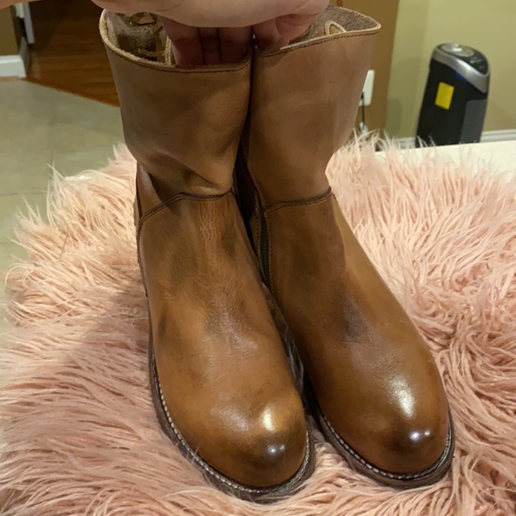 Bed|Stü Genuine Leather Boots Sz 7.5 but runs small (6.5 or 7) - Picture 5 of 5